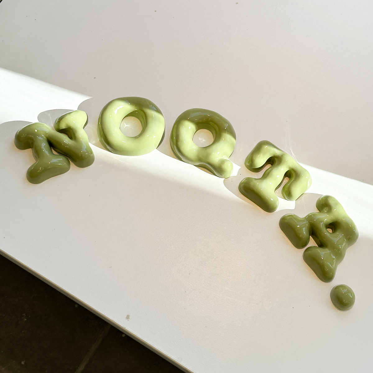 Bubbly Letters