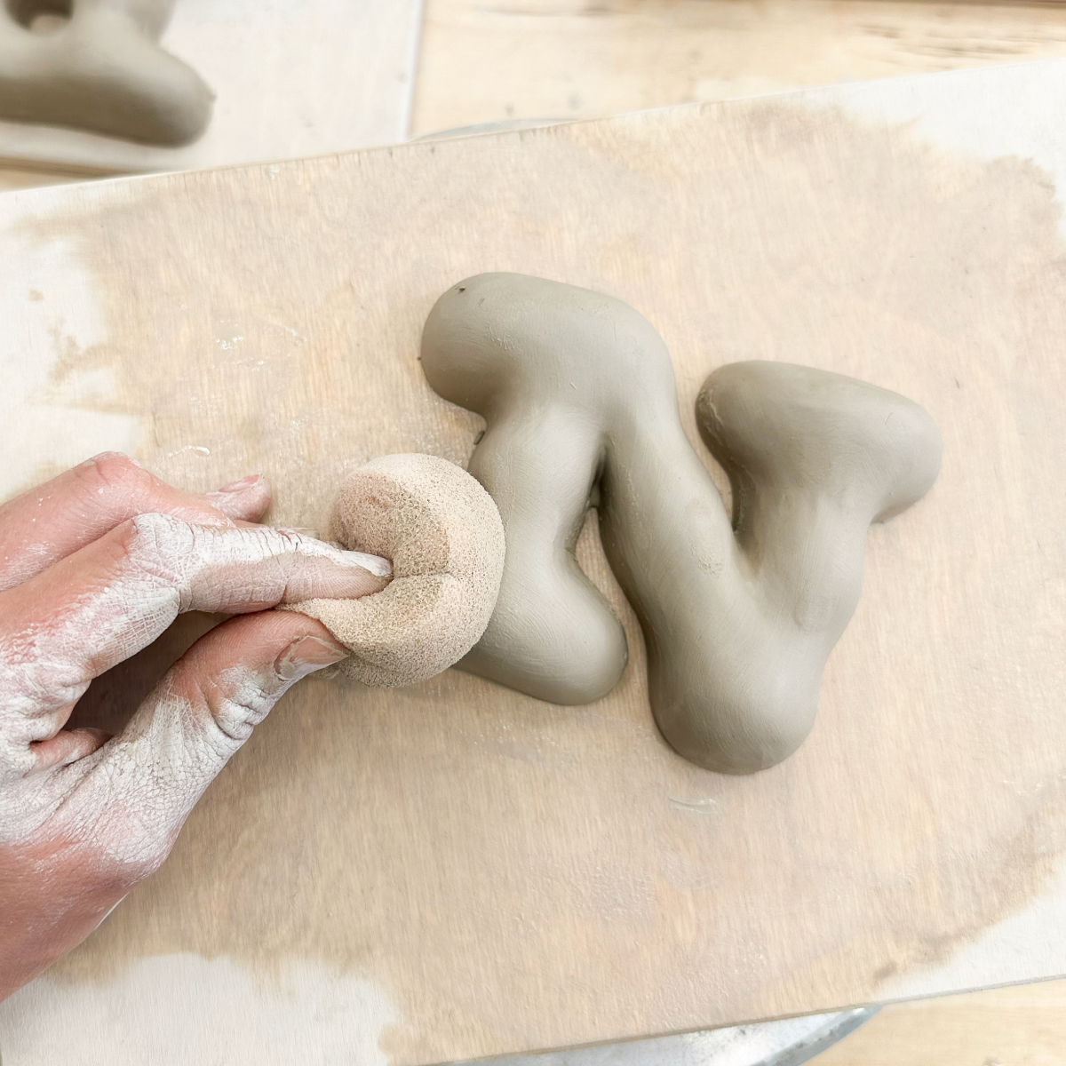 Ceramic Bubbly Letters in Metal