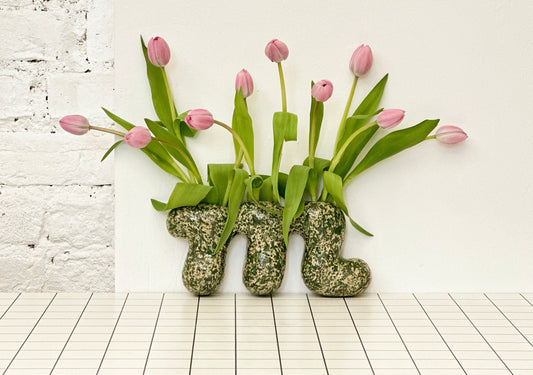 Custom wall vase